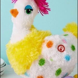 Hallmark Sassy Squawkin' Egg Droppin' Hen Musical Stuffed Animal With Motion